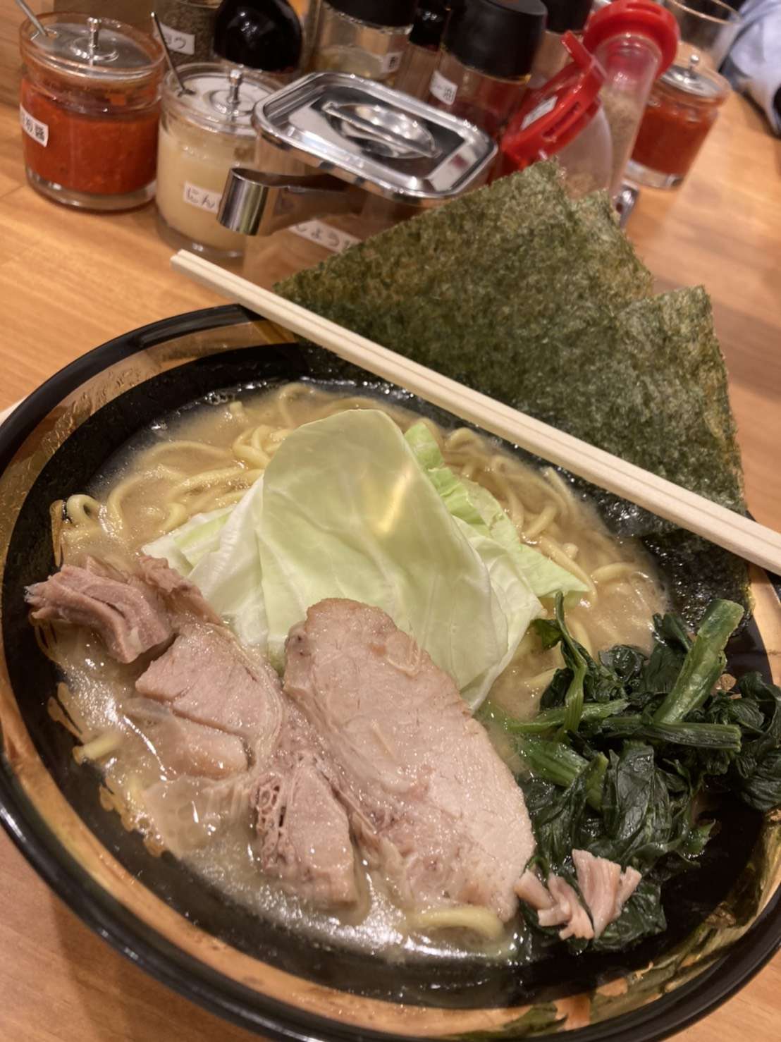 豚骨醤油ラーメンBIG