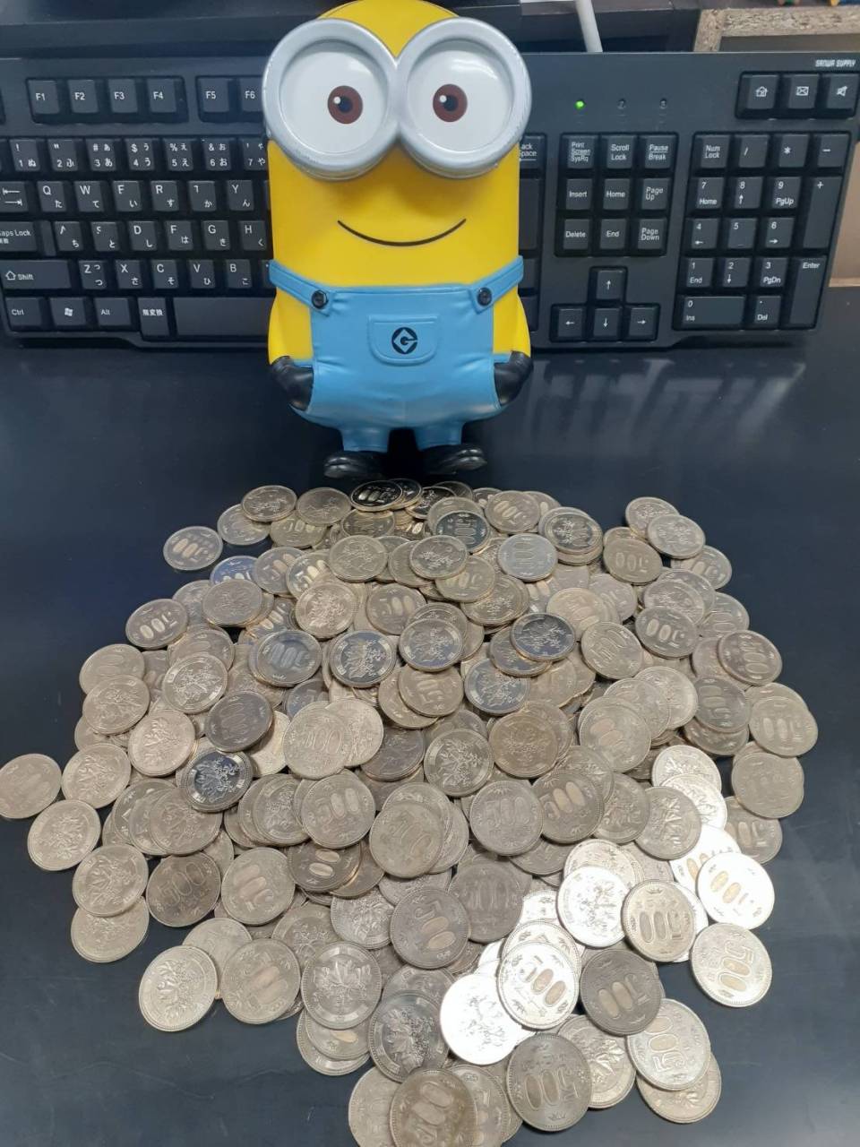 毎年恒例！！500円玉貯金